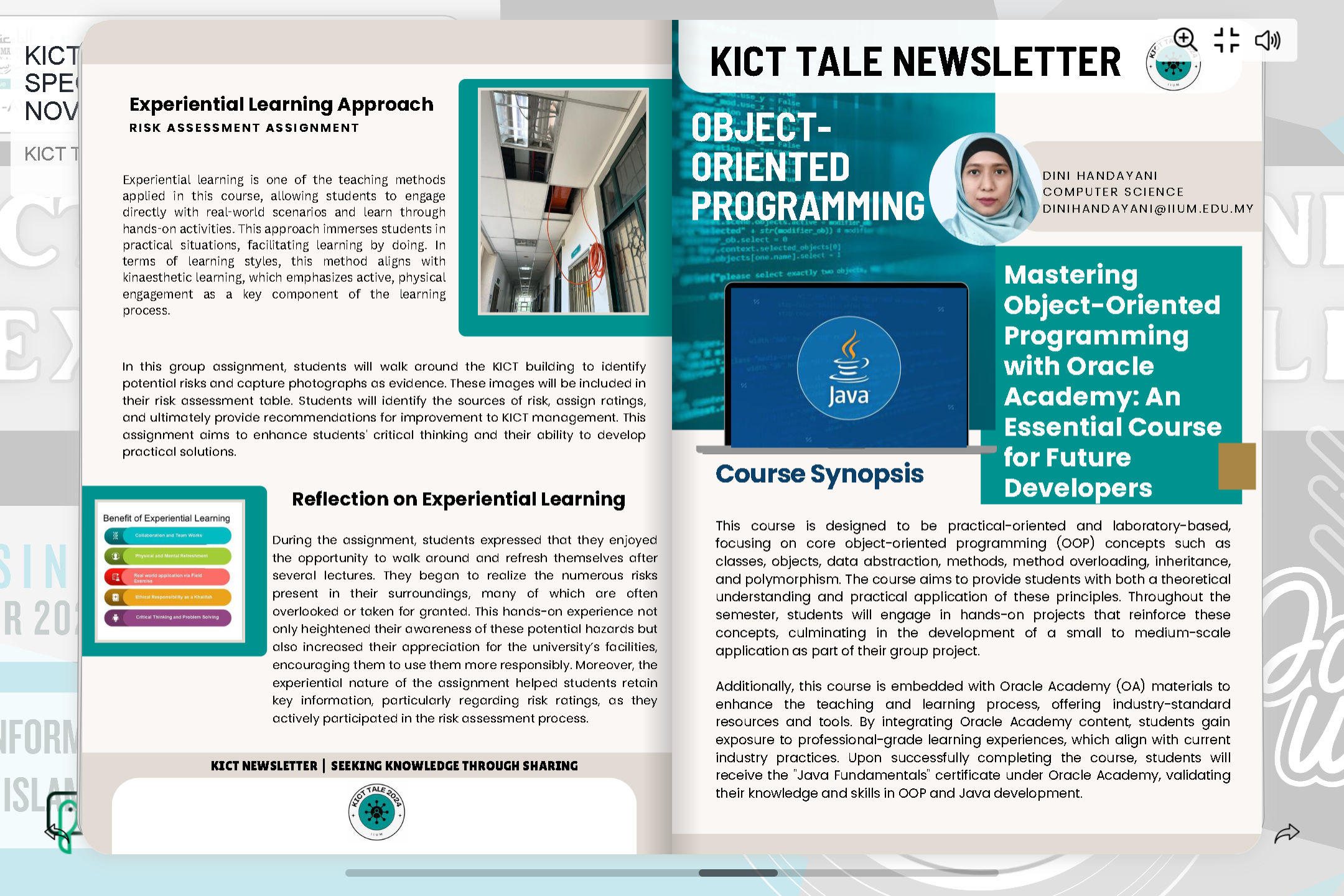 Enhancing learning through real-world application: experiential ...
